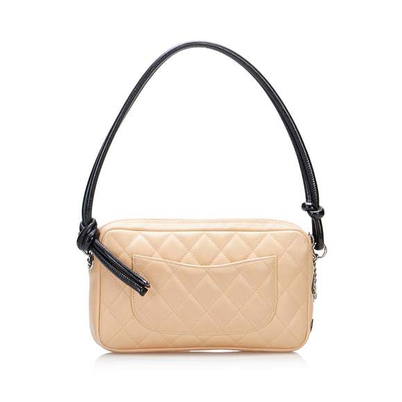 CHANEL Cambon Ligne Pochette Beige - Picture 4 of 9